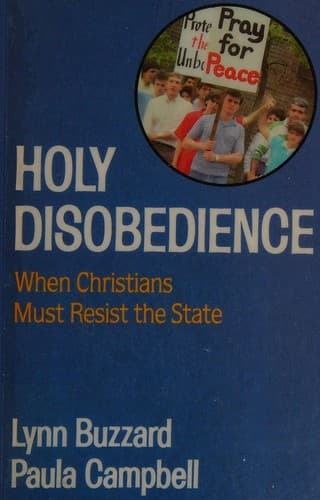 Tapa de Holy disobedience
