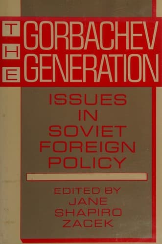 Tapa de The Gorbachev generation