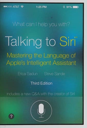 Tapa de Talking to Siri