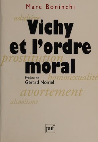 Tapa de Vichy et l'ordre moral