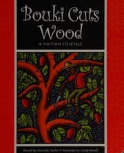 Tapa de Bouki cuts wood