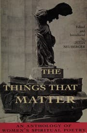 Tapa de The things that matter
