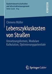 Tapa de Lebenszykluskosten von Straßen