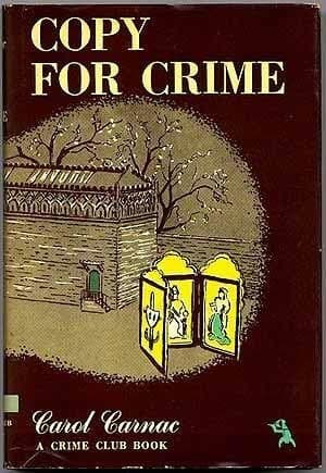 Tapa de Copy for crime
