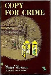 Tapa de Copy for crime