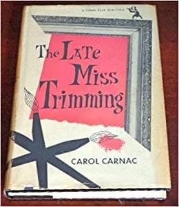 Tapa de The late Miss Trimming