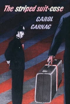 Tapa de The striped suitcase