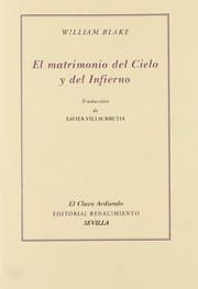 Tapa de El matrimonio del Cielo y del Infierno
