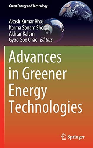 Tapa de Advances in Greener Energy Technologies