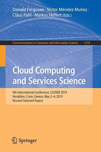 Tapa de Cloud Computing and Services Science