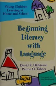 Tapa de Beginning literacy with language