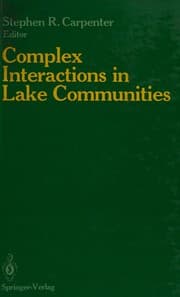 Tapa de Complex interactions in lake communities