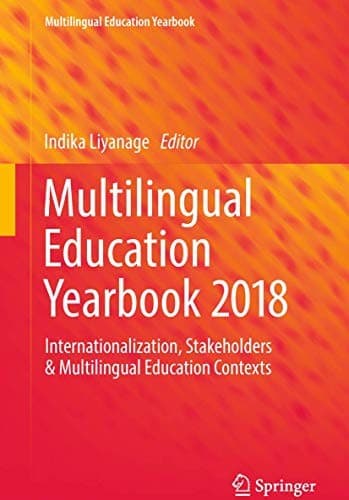 Tapa de Multilingual Education Yearbook 2018
