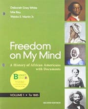 Tapa de Loose-leaf Version for Freedom on My Mind 2e & The Bedford Digital Collections for African American History