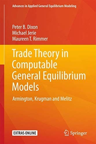Tapa de Trade Theory in Computable General Equilibrium Models