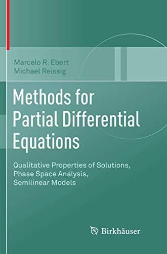 Tapa de Methods for Partial Differential Equations
