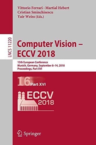 Tapa de Computer Vision – ECCV 2018