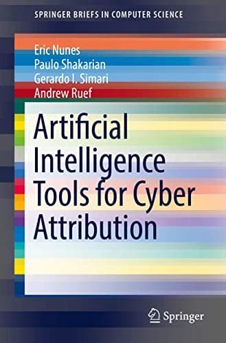Tapa de Artificial Intelligence Tools for Cyber Attribution