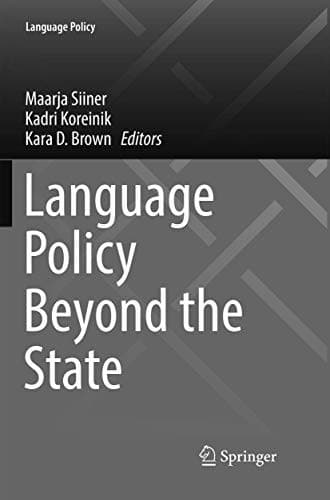 Tapa de Language Policy Beyond the State