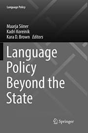 Tapa de Language Policy Beyond the State