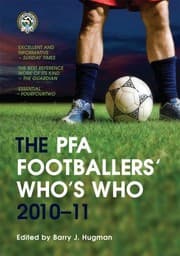 Tapa de The PFA Footballers' Who's Who 201011