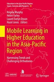 Tapa de Mobile Learning in Higher Education in the Asia-Pacific Region