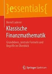 Tapa de Klassische Finanzmathematik