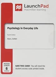 Tapa de LaunchPad for Psychology in Everyday Life
