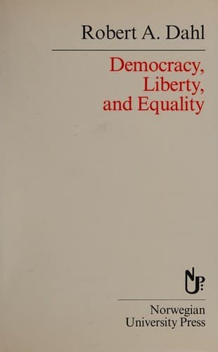 Tapa de Democracy, liberty, and equality