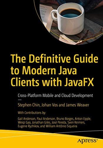 Tapa de The Definitive Guide to Modern Java Clients with JavaFX