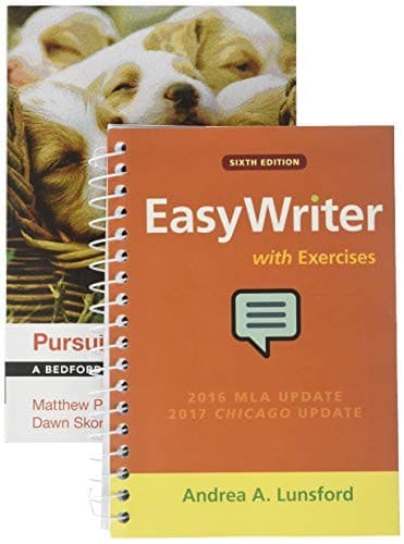 Tapa de Pursuing Happiness & EasyWriter with Exercises