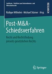 Tapa de Post-M&A-Schiedsverfahren