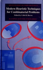 Tapa de Modern heuristic techniques for combinatorial problems