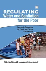Tapa de Regulating water and sanitation for the poor