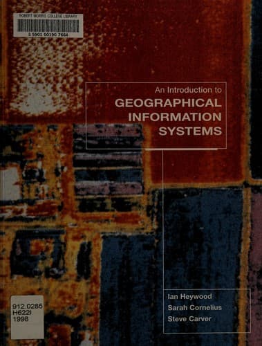 Tapa de An introduction to geographical information systems