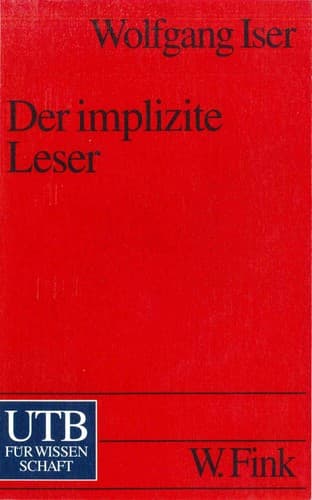 Tapa de Der implizite Leser