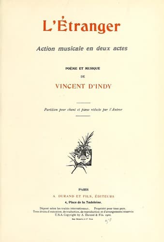 Tapa de L'étranger