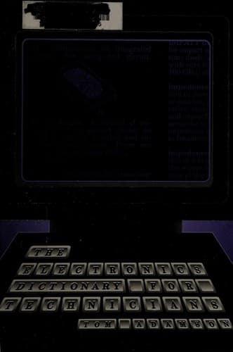Tapa de The electronics dictionary for technicians