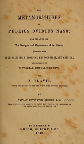 Tapa de Metamorphoses