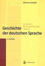 Tapa de Geschichte der deutschen Sprache
