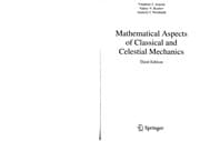 Tapa de Mathematical aspects of classical and celestial mechanics