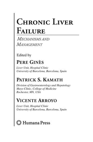 Tapa de Chronic Liver Failure