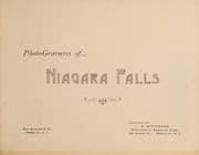 Tapa de Photo-gravures of Niagara Falls. The Niagara Falls and surroundings from Buffalo to Toronto