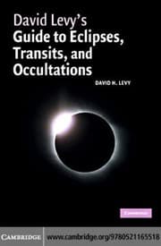 Tapa de David Levy's guide to eclipses, transits, and occultations