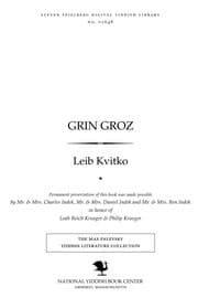 Tapa de Grin groz