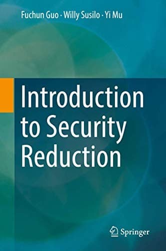 Tapa de Introduction to Security Reduction