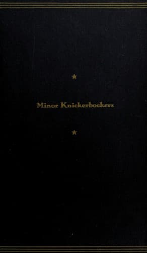 Tapa de Minor Knickerbockers