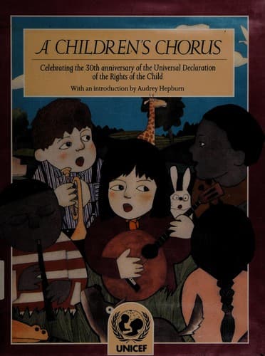 Tapa de A Children's chorus