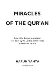 Tapa de Miracles of the Qur'an