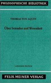 Tapa de Uber Seiendes und Wesenheit =: De ente et essentia